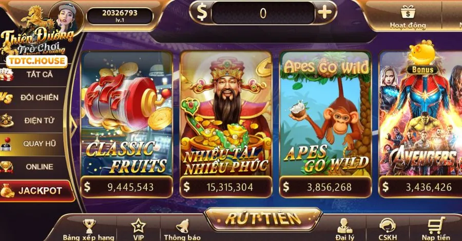 Nổ Hũ (Slots)